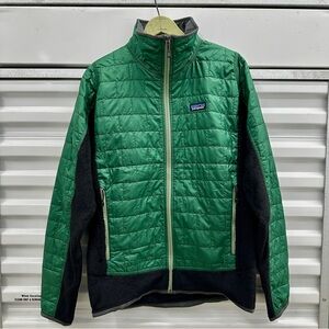 Patagonia Men’s Nano Puff Hybrid Jacket – Size Medium – Excellent Condition 💚🧥